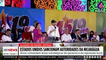 EUA anuncia sanções contra cinco autoridades da Nicarágua