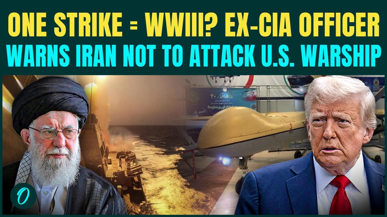 WWIII If Iran BOMBS U.S Warship? Ex-CIA Officer’s EXPLOSIVE Warning as US Warship REACHES Israel