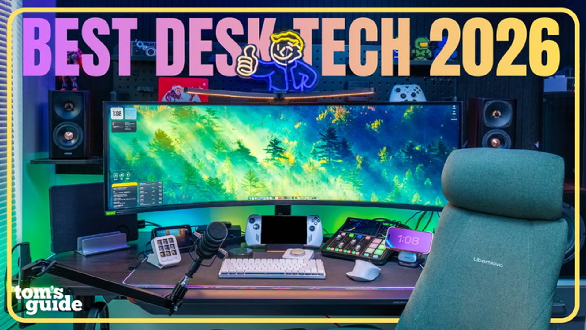 ⁣My Desk Setup 2026 | Best Accessories For Productivity And Gaming