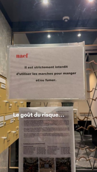 Le risque c’est la vie