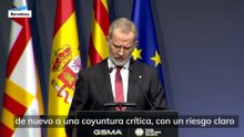 Felipe VI advierte de la situación a la que se dirige Oriente Próximo