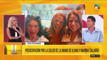 Preocupación por la salud de Coca, la mamá de Iliana y Marina Calabró