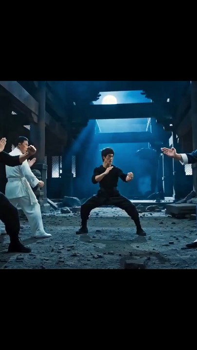 Ip Man and Jackie Chan vs Bruce Lee 🔥