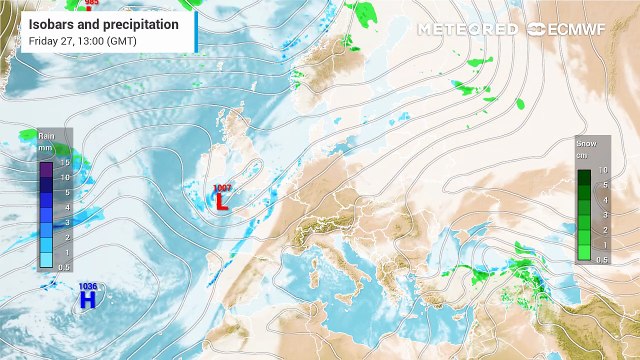 Unsettled UK weather gives way to brighter skies today