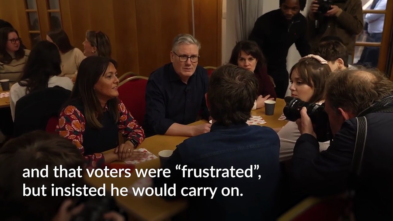 Keir Starmer vows to fight on despite humiliation of Green by-election win