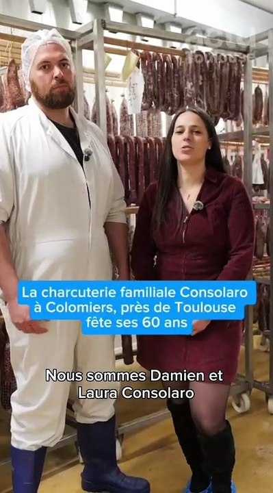 VIDEO. Cette charcuterie familiale près de Toulouse fête ses 60 ans avec trois générations de charcutiers
