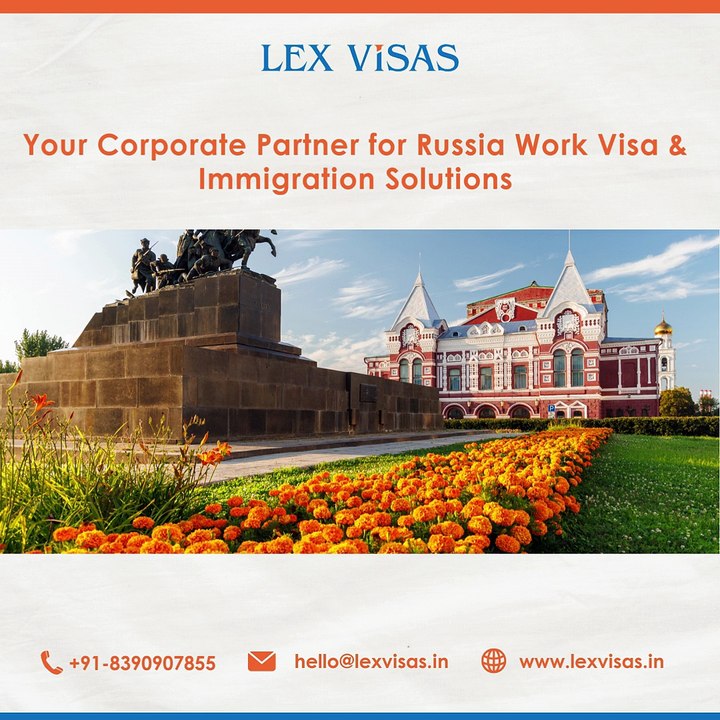 Russia Work Visa Services | Work Visa to Russia for Indians | Lex Visas