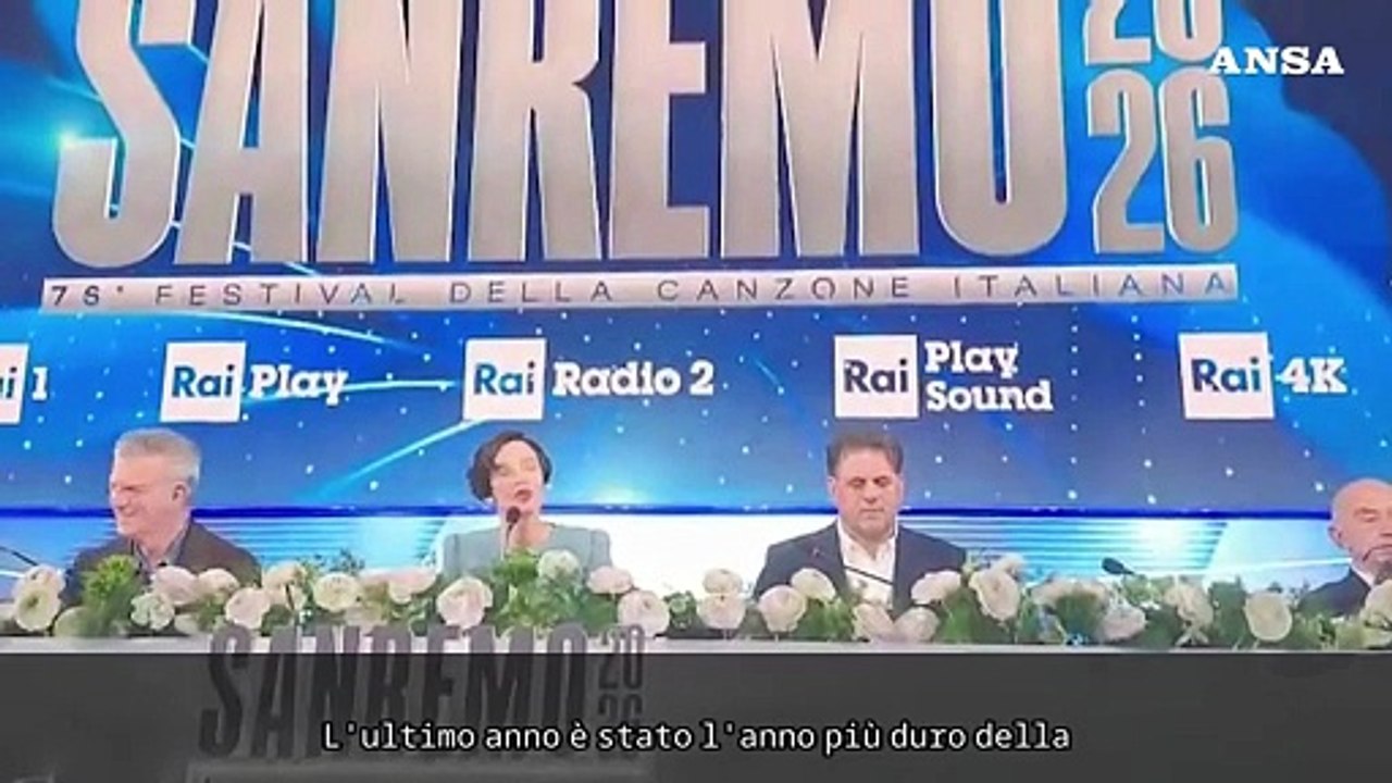 Sanremo, Bianca Balti: "L'ultimo anno il piu' difficile, elaboro il lutto di una vita spensierata che non c'e' piu'