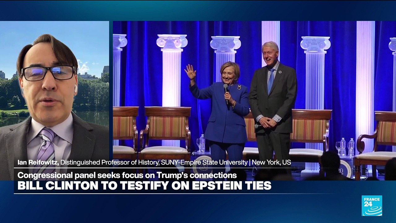 Epstein files: Clinton hearings 'political theatre to distract public from Trump'