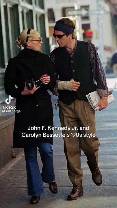 John F. Kennedy Jr. og Carolyn Bessette-Kennedys 90-tallslooks