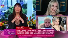 El explosivo cruce en vivo de María Fernanda Callejón con una de las abogadas de Icardi