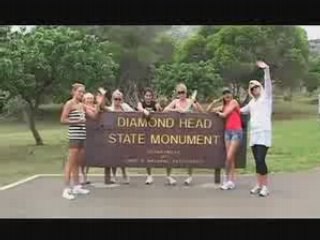 Girls in Hawaii Surf