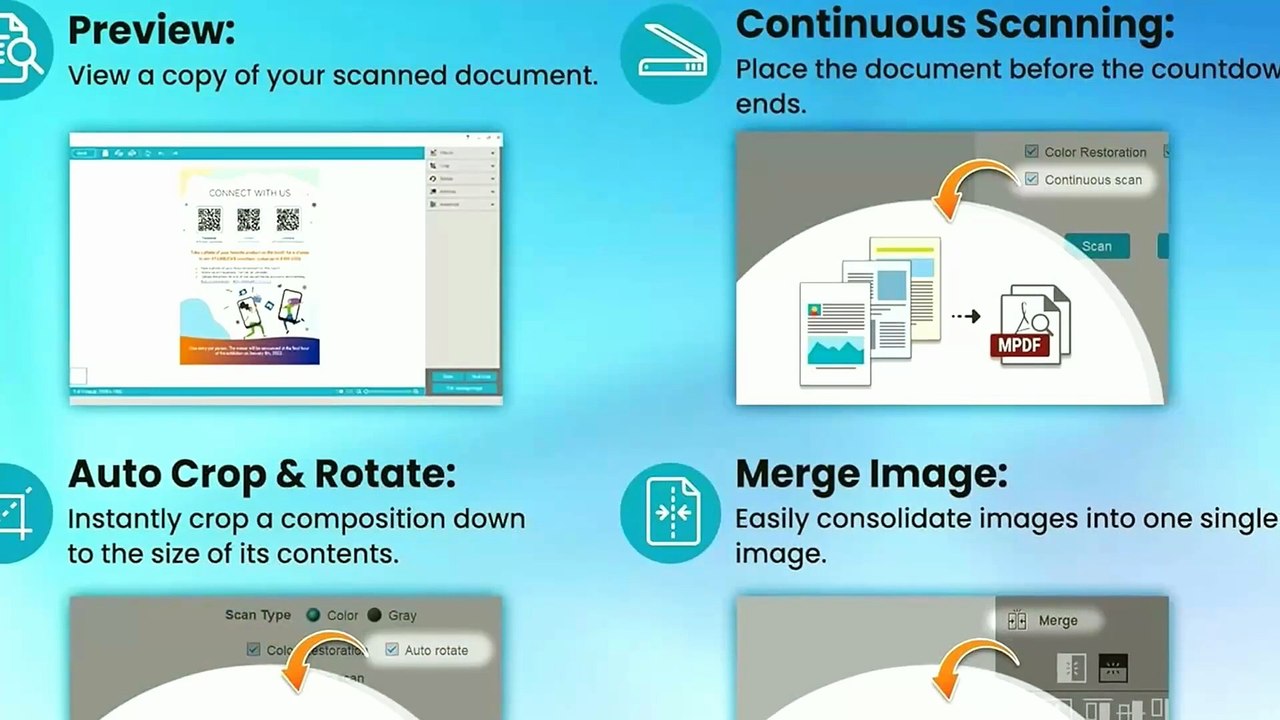 Plustek OpticSlim 1680 Scanner: Fast Tabloid Scans & Dual View