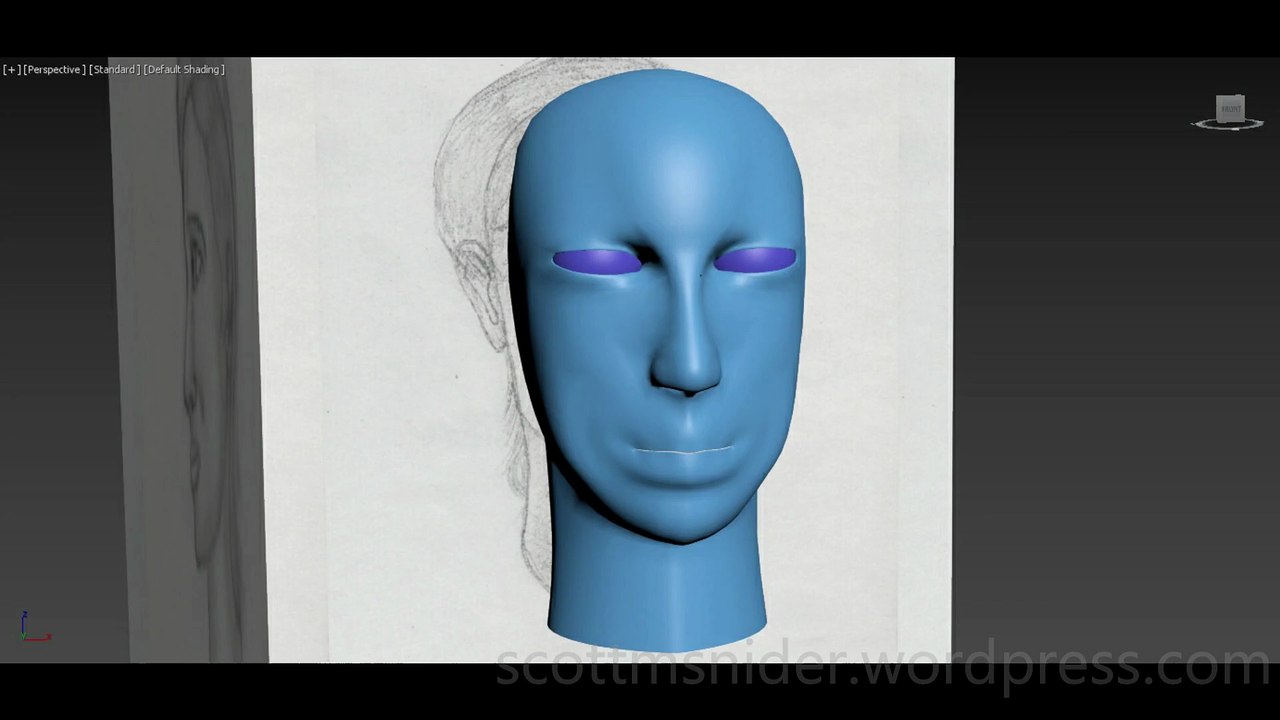 Treliving: 3DS MAX Practice Polygon Modeling Head Model Video #78 (02-27-2026)