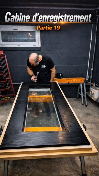 jai failli ruiner des heur de travail...toute dernière video sur la fabrication de ma cabine d'enregistrement.#acoustique #son #palette #enregistrement #cabine