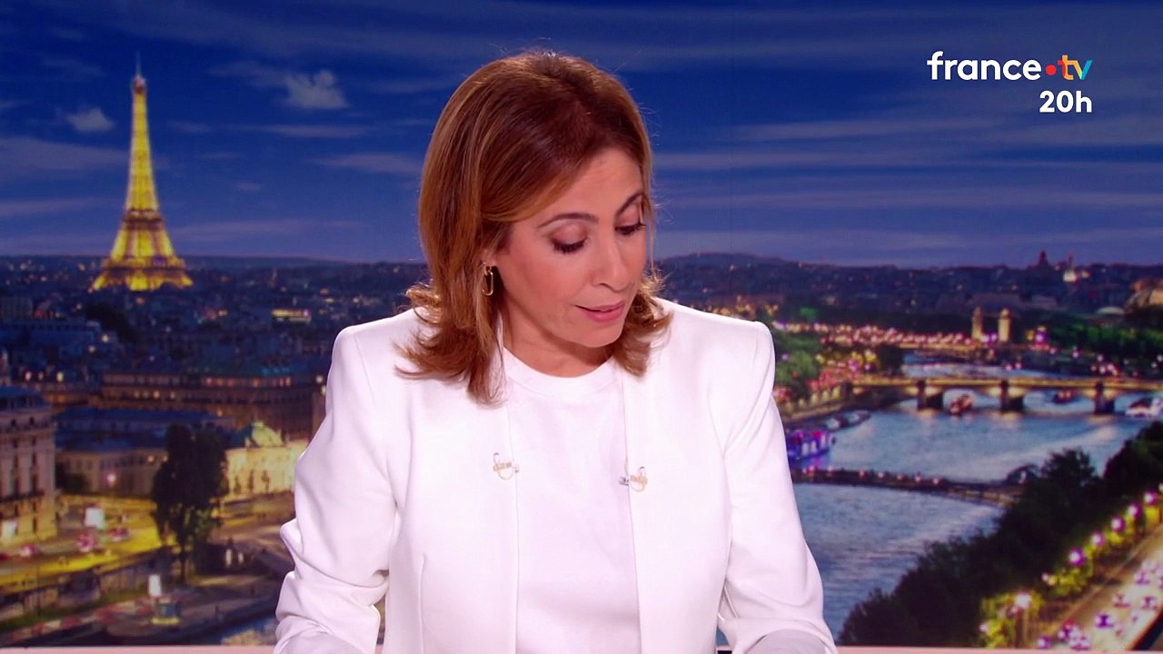 Atteinte d'un cancer, Laura Felpin s'est confiée sur son état de santé face à Léa Salamé durant le JT de 20h de France 2.Crédit : JT 20h/France 2