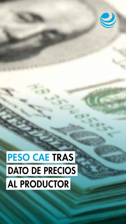 Peso mexicano cede terreno frente el dólar tras dato de precios al productor de EU