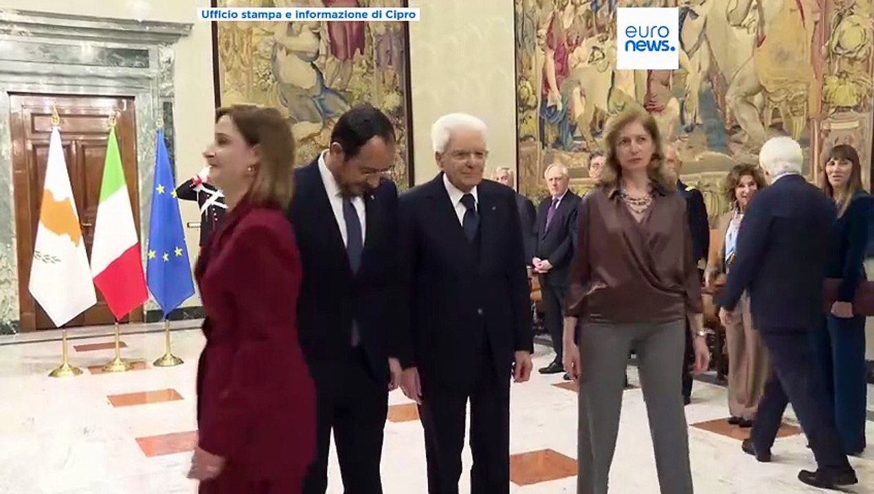 Relazioni tra Italia e Cipro: Mattarella elogia il contributo di Cipro agli aiuti umanitari a Gaza