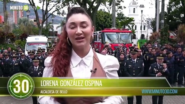Bello celebró los 30 años de su Cuerpo de Bomberos Voluntarios con emotivo homenaje