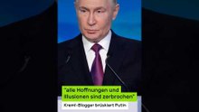 Frustration in Russland: "alle Hoffnungen und Illusionen sind zerbrochen"