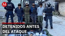 Caen 4 del CJNG que planeaban atacar alcaldías en Chiapas