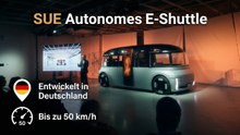 SUE Self-Driving Urban E-Shuttle mit 48-Volt-Plattform