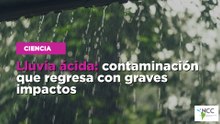 Lluvia ácida: contaminación que regresa con graves impactos