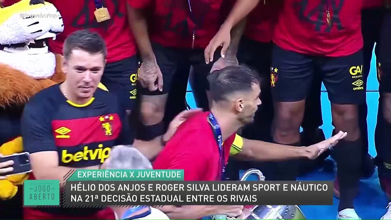 Hélio dos Anjos e Roger Silva lideram Sport e N...