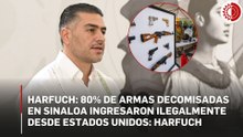 Decomisan en Sinaloa 4 mil 850 armas de fuego en 16 meses