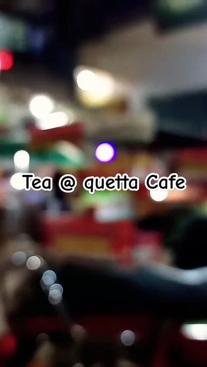 Tea @ Quetta Cafe