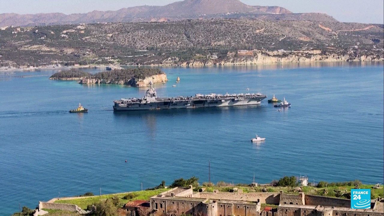USS Gerald Ford llega cerca de Israel en medio de tensiones entre Estados Unidos e Irán