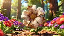Floresta em armonia com os animas