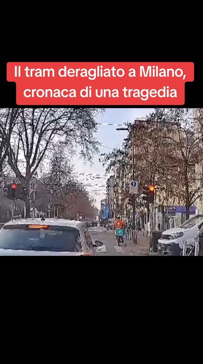 Il tram deragliato a Milano, cronaca di una tragedia.#notizie #ansa #giallo #cronaca
