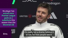 'No drama' - Carrick on Sesko's super-sub role
