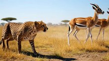Cheetah vs Gazelle – Speed of Survival,Run or Be Caught – Fastest Chase on Earth