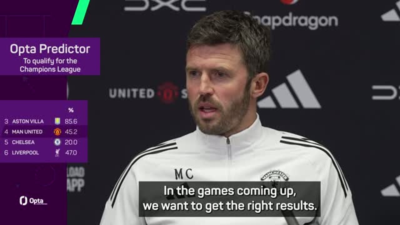 Champions League 'is where we want to be' - Carrick