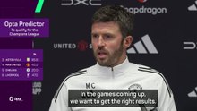 Champions League 'is where we want to be' - Carrick