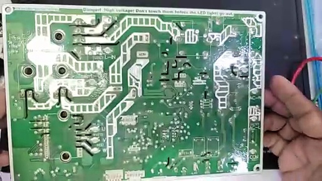 Haier Dc inverter ac E7 error outdoor pcb  Dc inverter ac all pcb world's best training center Babar Electronics