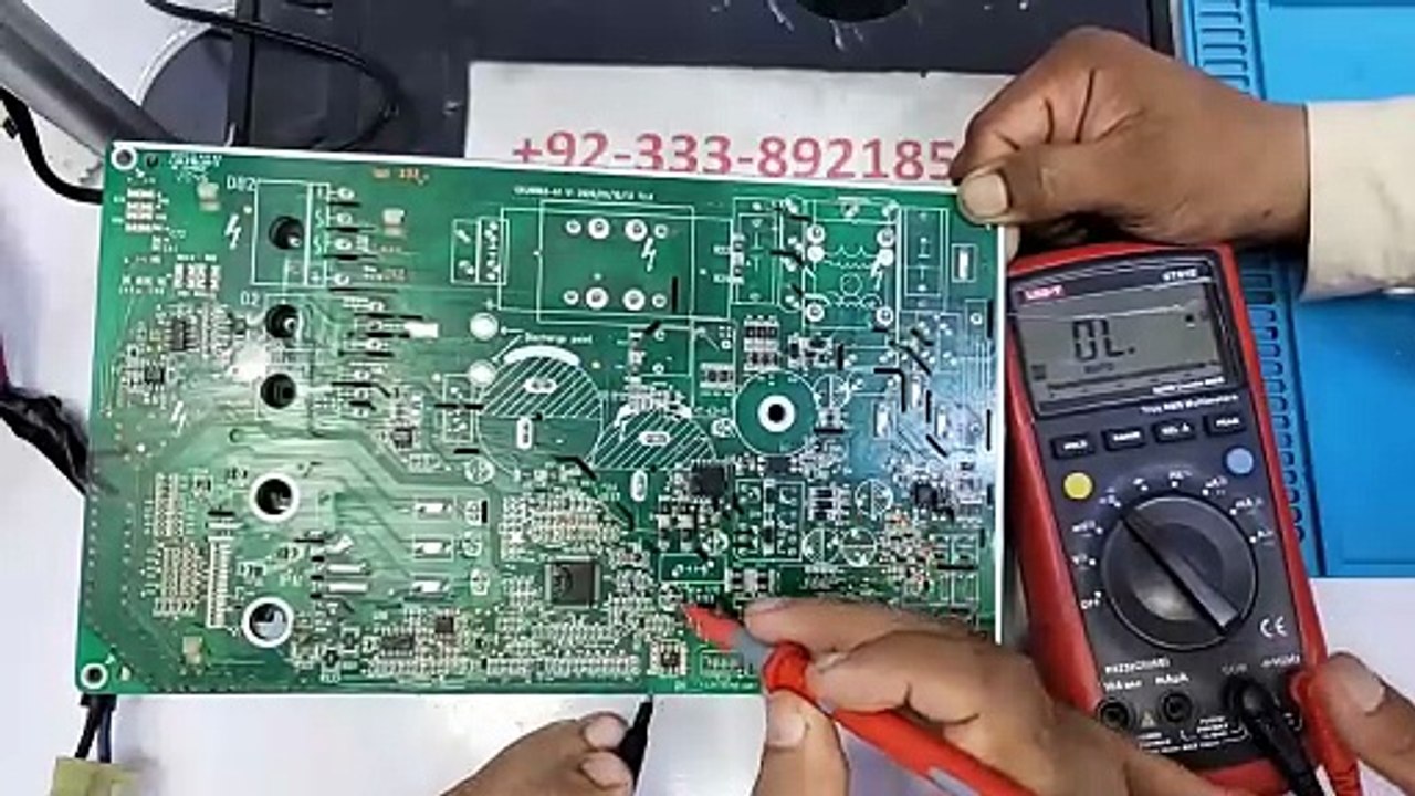#1080 Gree Dc inverter ac new model E6 error outdoor pcb Dc inverter ac  pcb world's best training center