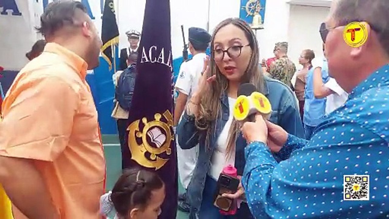 PADRES DE FAMILIA, ESTUDIANTES, DOCENTES Y DIRECTIVOS DE LA ACADEMIA NAVAL ALTAMAR SE MOSTRARON FELICES