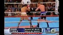 Paulie Ayala vs Clarence Bones Adams I - HBO BAD 8-4-2001