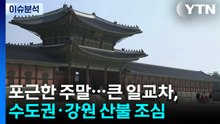 [날씨] 포근한 주말...큰 일교차, 수도권·강원 산불 조심 / YTN