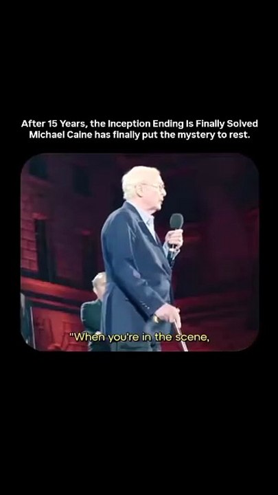 Michael Caine Finally Explains Inception 🤯