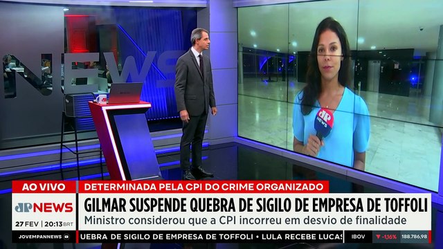 Caso Master: Gilmar Mendes suspende quebra de sigilo de empresa ligada a Dias Toffoli