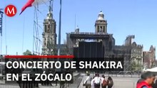 El impresionante operativo para ver a Shakira en el Zócalo de la CdMx este 1 de marzo