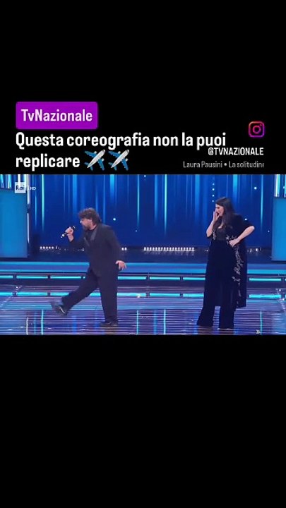 Sanremo 2026 Lillo e laura Pausini ballano sul brano la solitudine