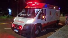 Homem sofre mal súbito e fica ferido ao cair em frente à paróquia no Bairro Maria Luiza