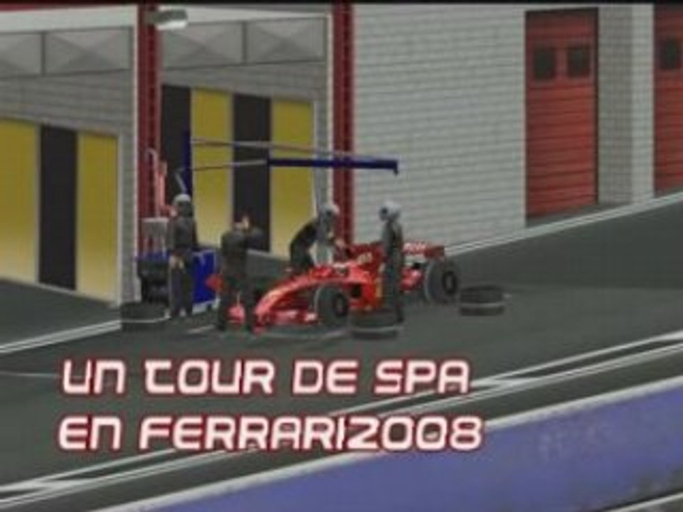 Un tour En FERRARI 2008 - Spa Francorchamps