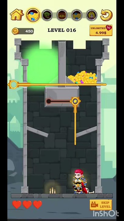 Hero Rescue Gameplay |Level 16| #gaming #trending #asmr #herorescuegameplay