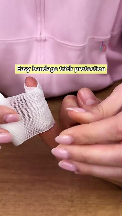 Easy bandage trick protection